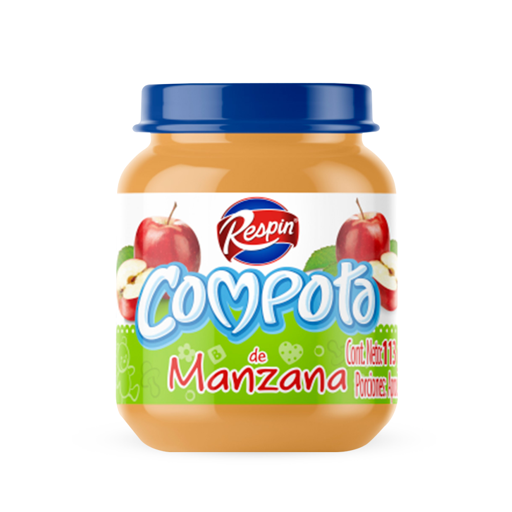 Compota Manzana Respin x 113gr