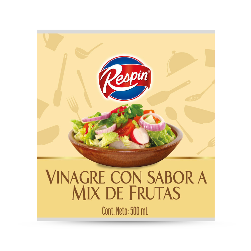 Vinagre Frutas Respin Botella x 500ml