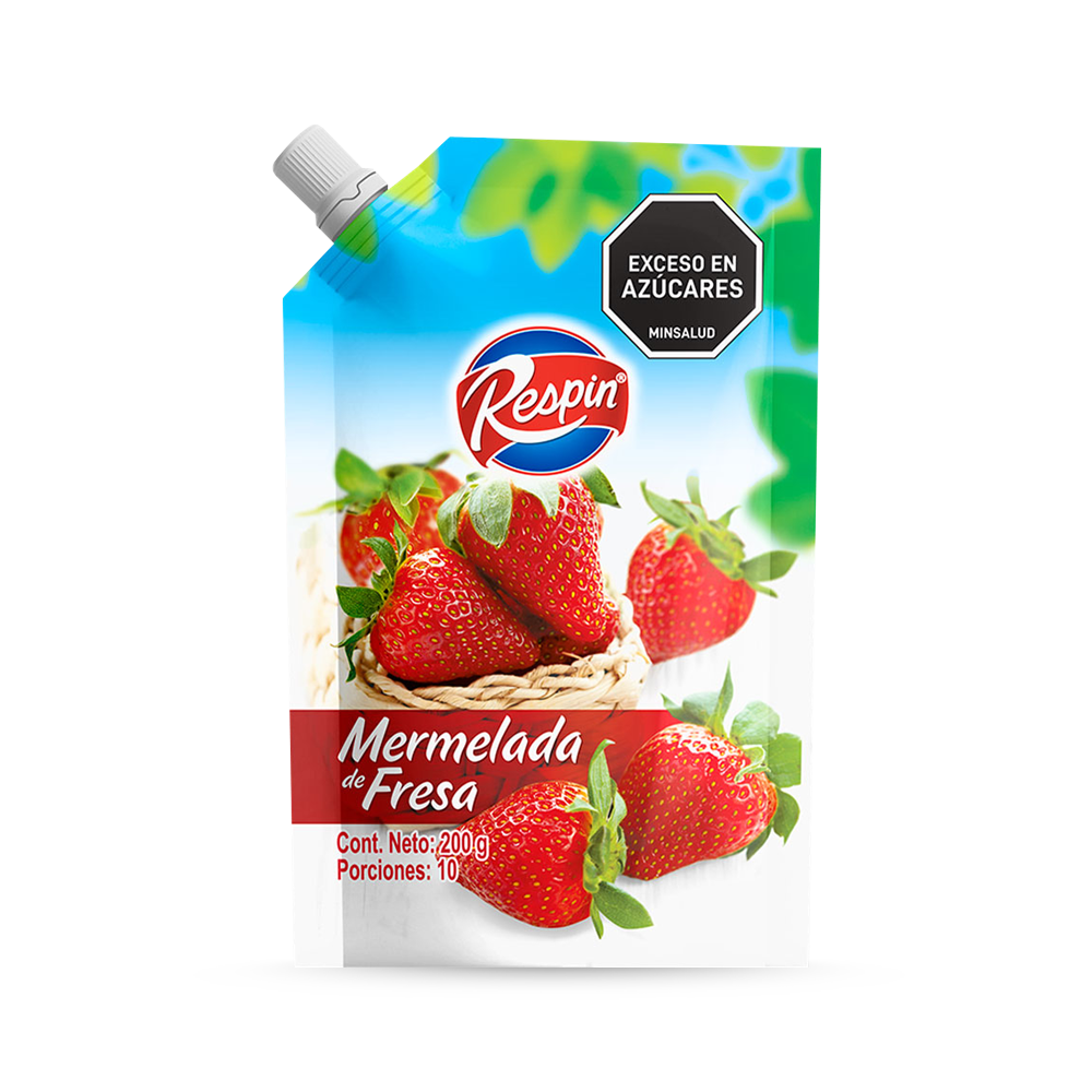 Mermelada de Fresa Respin Doypack x 200 gr